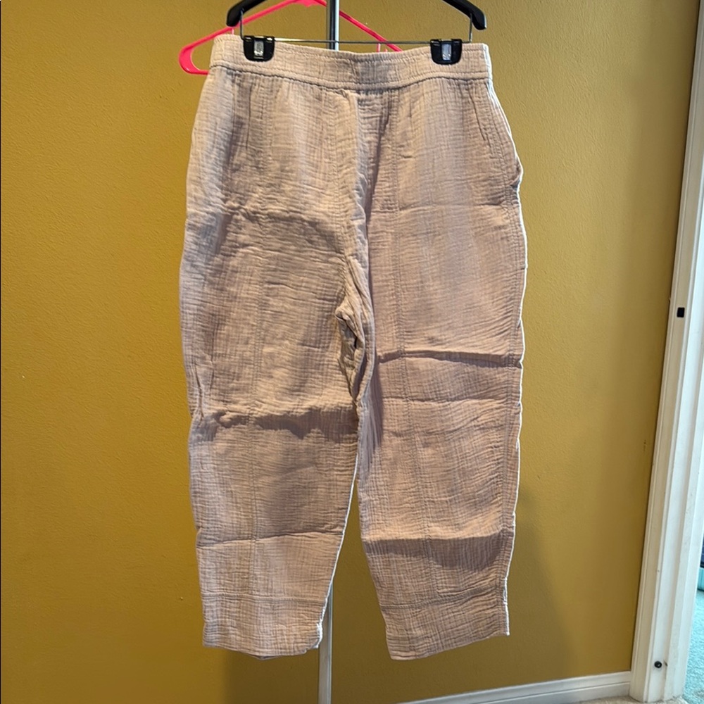 Madewell Lightspun Pull-On Balloon Pants Dried Flax - Picture 3 of 6